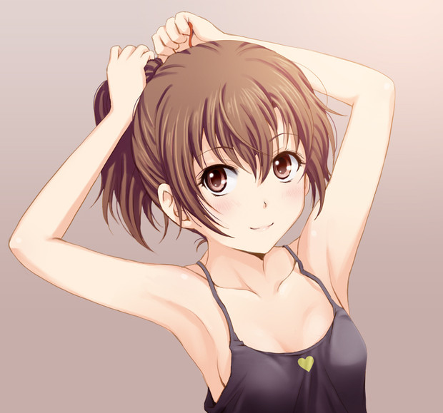 ポニテみこっちゃん Cyan さんのイラスト ニコニコ静画 イラスト