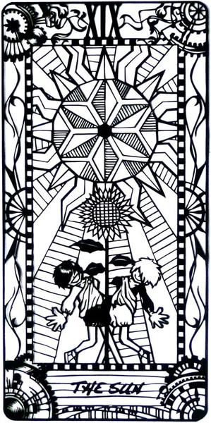 Xix 太陽 切り絵 切り人きまぐれん さんのイラスト ニコニコ静画 イラスト