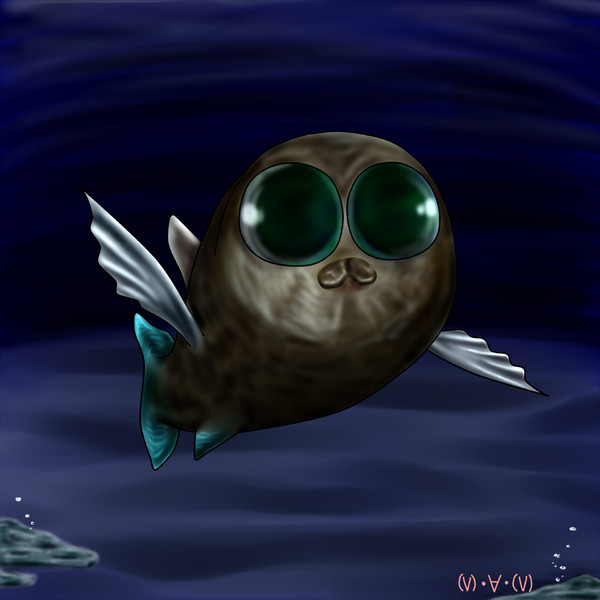 深海魚 クロデメニギス V V さんのイラスト ニコニコ静画 イラスト