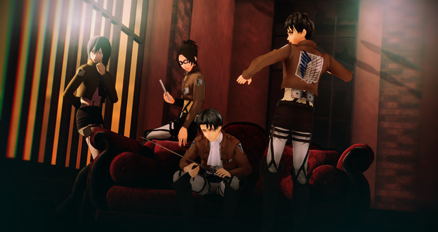 進撃のmmd 自由への進撃 残念 さんのイラスト ニコニコ静画 イラスト