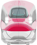 Msペイントとマウスでｅ６系新幹線描いてみたよ 小四喜 さんのイラスト ニコニコ静画 イラスト