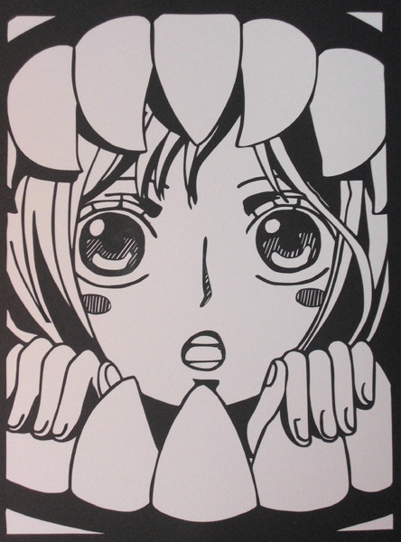 【切り絵】しらほし姫【ONE PIECE】