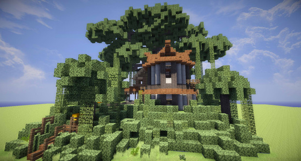 ファンタジー Minecraft 家 Hōmuaidea