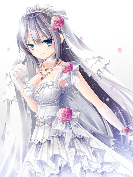 6月の花嫁 あき さんのイラスト ニコニコ静画 イラスト