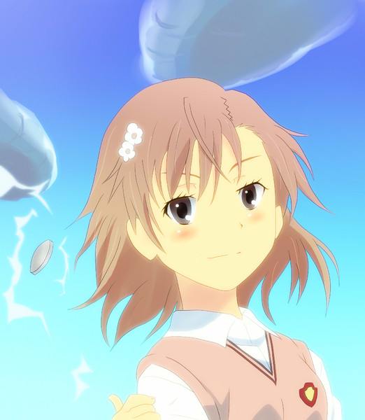 以前投稿した御坂美琴にグロー効果をかけてみました ともくん さんのイラスト ニコニコ静画 イラスト