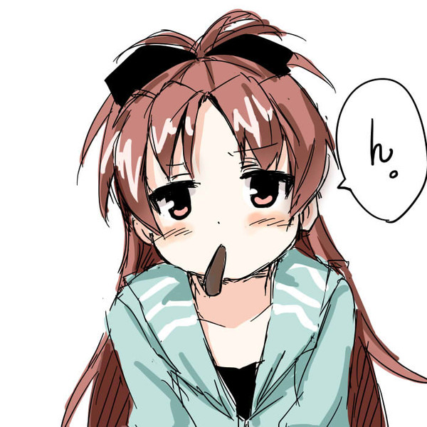 杏子ちゃんとポッキーゲーム だーく さんのイラスト ニコニコ静画 イラスト