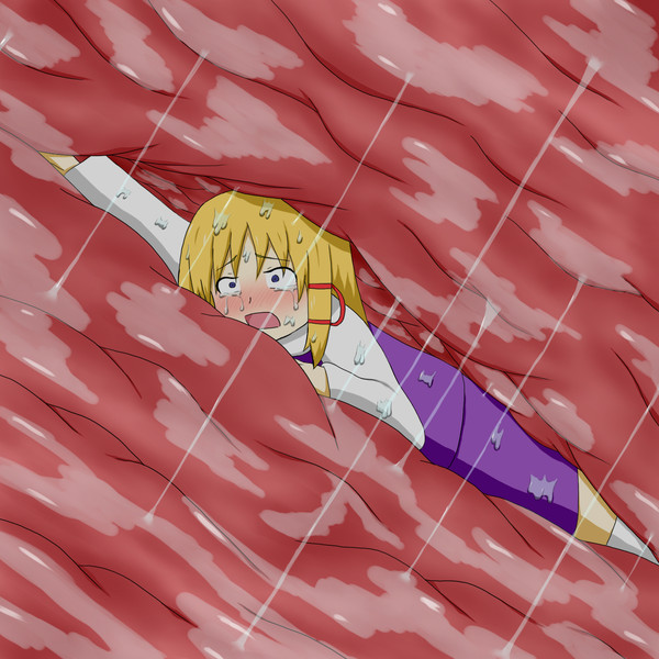 丸呑み諏訪子 ピッソモソフ さんのイラスト ニコニコ静画 イラスト