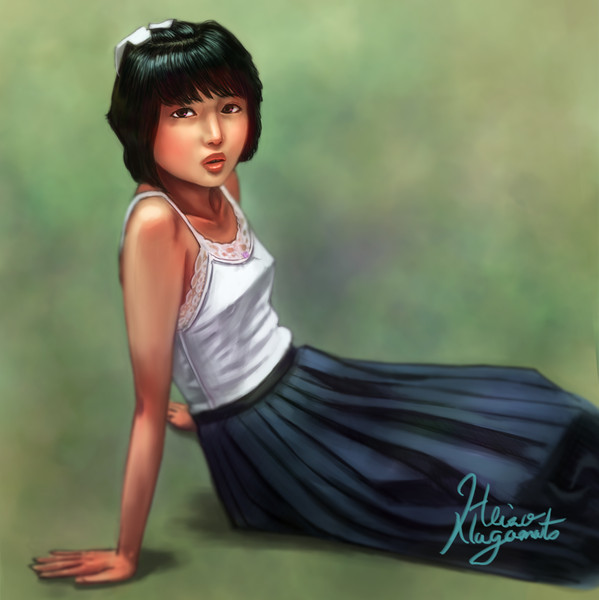 昭和ー女学生 永松平蔵 さんのイラスト ニコニコ静画 イラスト