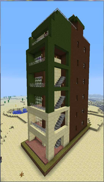 ｍｉｎｅｃｒａｆｔ 地球防衛軍に出てきた建物を作ってみた Edf Sum さんのイラスト ニコニコ静画 イラスト