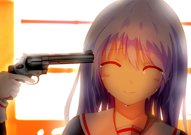 自殺 ニコニコ静画 イラスト