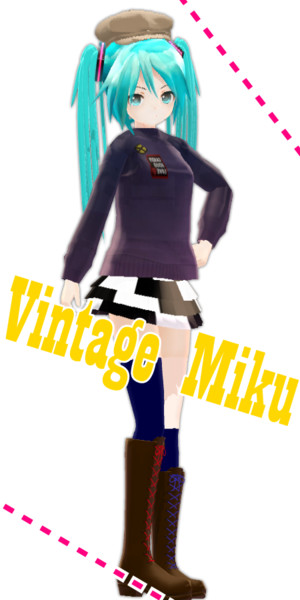 Appearance Vintage Miku