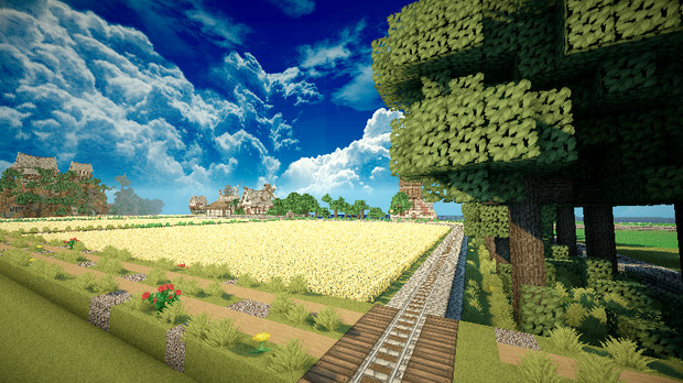 Minecraft 再び農村開発へ うなり さんのイラスト ニコニコ静画 イラスト