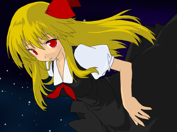 大人ルーミア 黒銀河 さんのイラスト ニコニコ静画 イラスト