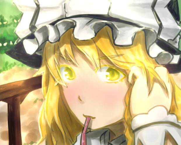 目と目が合う瞬間 / orca18 さんのイラスト ニコニコ静画 (イラスト)