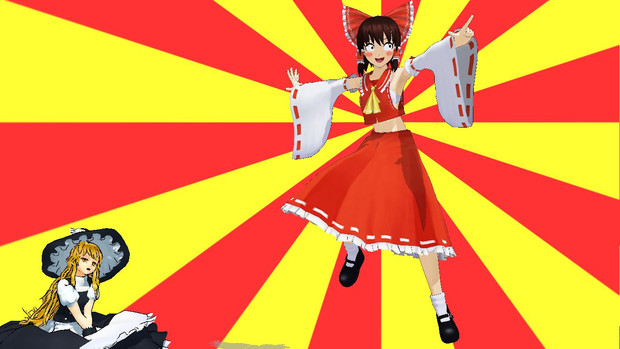 Mmd 光魔法かっこいいポーズ たくあん さんのイラスト ニコニコ静画 イラスト