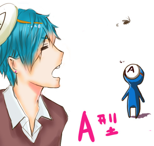 A型 擬人化 W 鋼釘 さんのイラスト ニコニコ静画 イラスト