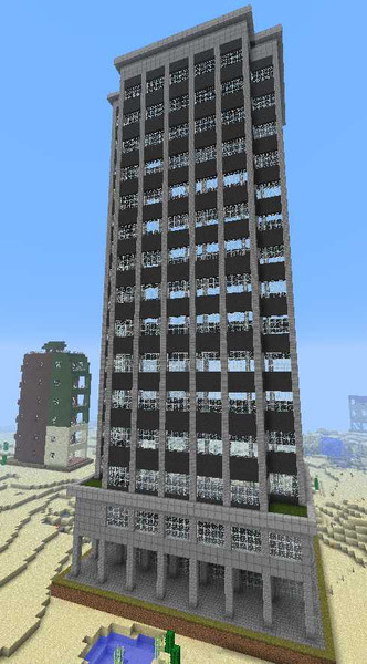 ｍｉｎｅｃｒａｆｔ 地球防衛軍に出てきた建物を作ってみた7 完 Edf