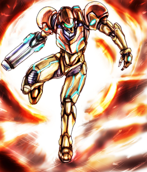 スーツ 武器腕 金髪お姉さん ブルーバーン さんのイラスト ニコニコ静画 イラスト