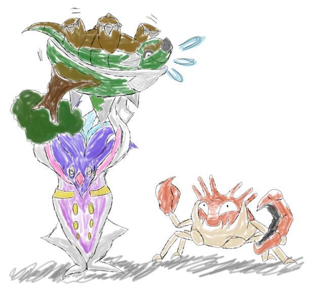 カラマネロ の ひっくりかえす むるっち さんのイラスト ニコニコ静画 イラスト