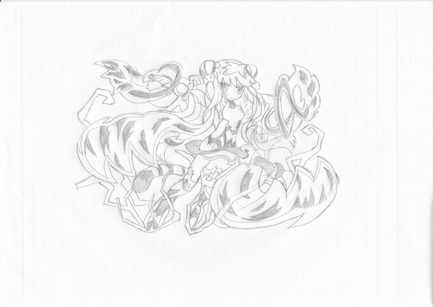 白虎 ニコニコ静画 イラスト