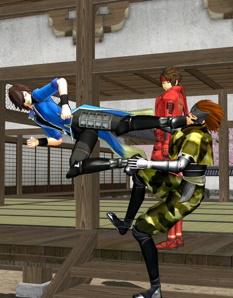 Basaraの信号機組で忍空edパロディのアレ 面子 めんこ さんのイラスト ニコニコ静画 イラスト