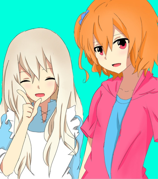 モモちゃんとマリーちゃん Moeka さんのイラスト ニコニコ静画 イラスト
