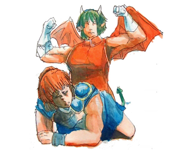 ドラコケンタウロス レスリングシリーズ ああ さんのイラスト ニコニコ静画 イラスト
