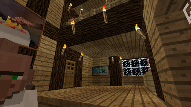 Minecraft 簡単家作り 家中 ユーシャにけ さんのイラスト