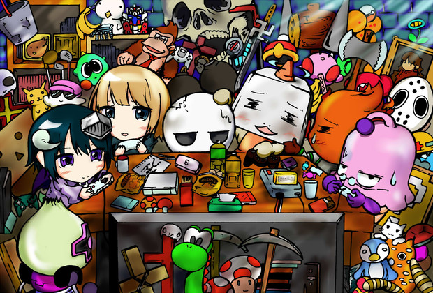 いい大人達をねんどろいどっぽいどにしてみた びた泥 さんのイラスト ニコニコ静画 イラスト