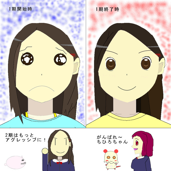 印象比較 ちひろちゃん Unknown さんのイラスト ニコニコ静画 イラスト