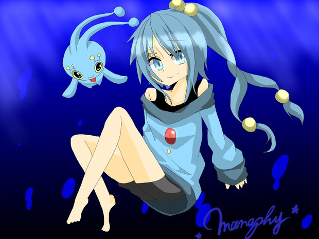 マナフィ 擬人化 かっしー さんのイラスト ニコニコ静画 イラスト