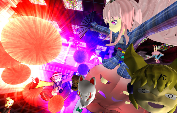 乙女神楽in地霊殿【東方MMD】