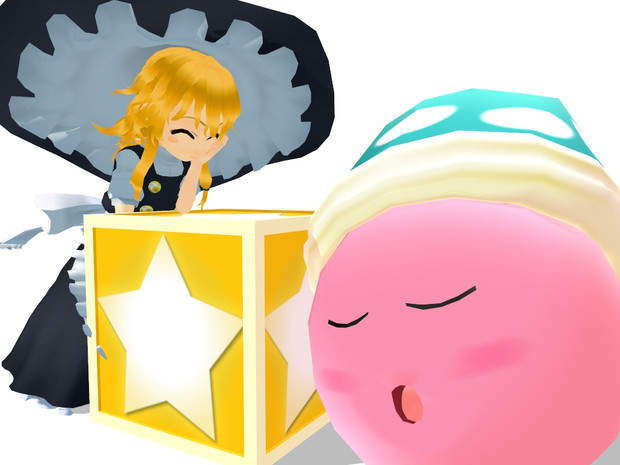 東方mmd 小さな魔法使いとピンク玉 ろこは さんのイラスト ニコニコ静画 イラスト