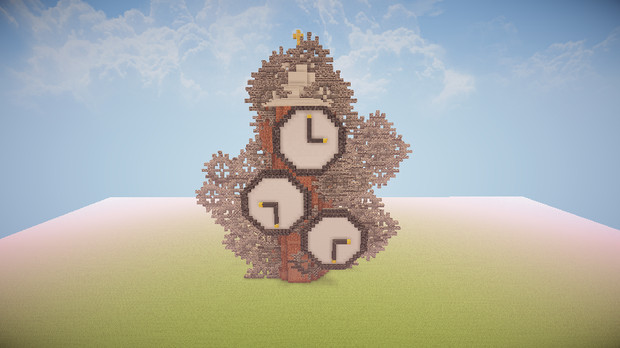 Minecraft カオスな時計塔 Tatupi さんのイラスト ニコニコ静画 イラスト