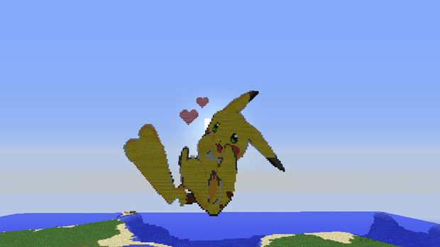 Minecraft ドット絵 ピカチュウ いまさっき さんのイラスト ニコニコ静画 イラスト