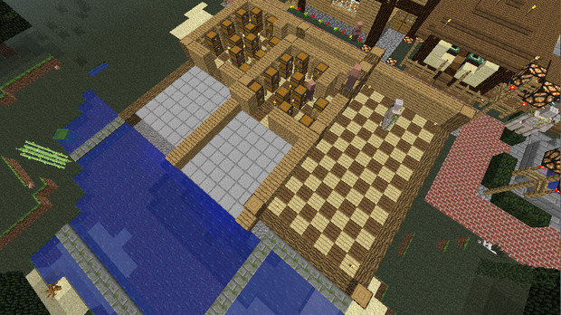 Minecraft 銭湯作り ユーシャにけ さんのイラスト ニコニコ静画 イラスト