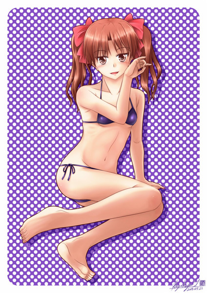 白井黒子 水着イラスト 水着girl16 Kiyokazu さんのイラスト ニコニコ静画 イラスト