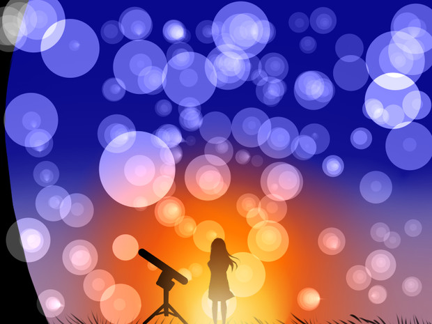 天体観測 Lucia さんのイラスト ニコニコ静画 イラスト