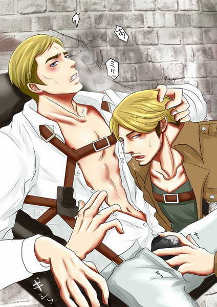 腐向け お前が一番いい匂いだぜ 進撃の巨人 ミケエル ニコニコ静画 イラスト