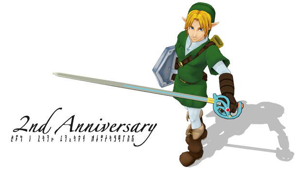 祝 緑の勇者2周年 なんとか かんとか さんのイラスト ニコニコ静画 イラスト