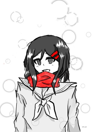 アヤノ 友達とお絵かき 完成 蟹子 さんのイラスト ニコニコ静画 イラスト