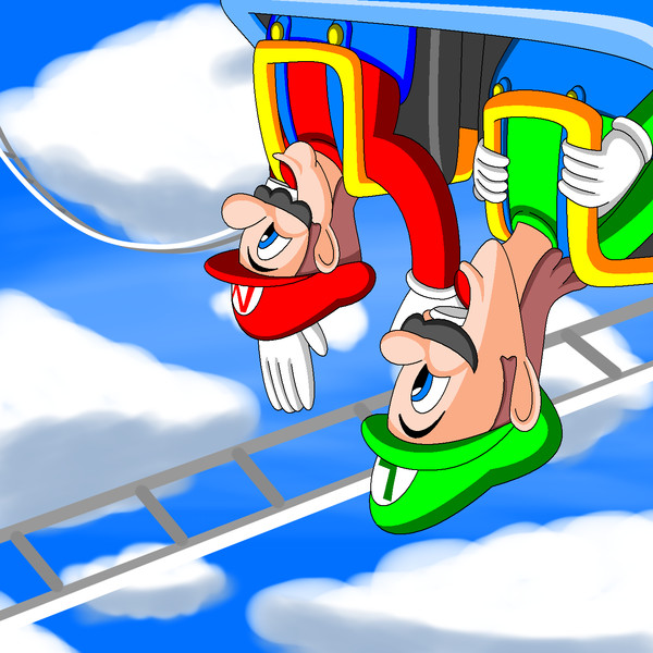 ジェットコースター Allansinho01 さんのイラスト ニコニコ静画 イラスト