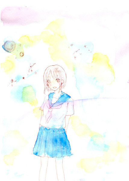 水の中の女の子 ぴの １４５ さんのイラスト ニコニコ静画 イラスト