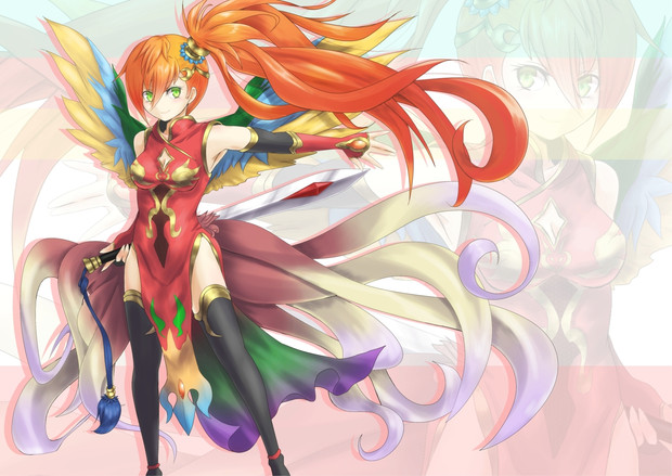 朱雀の化身 おけりば さんのイラスト ニコニコ静画 イラスト