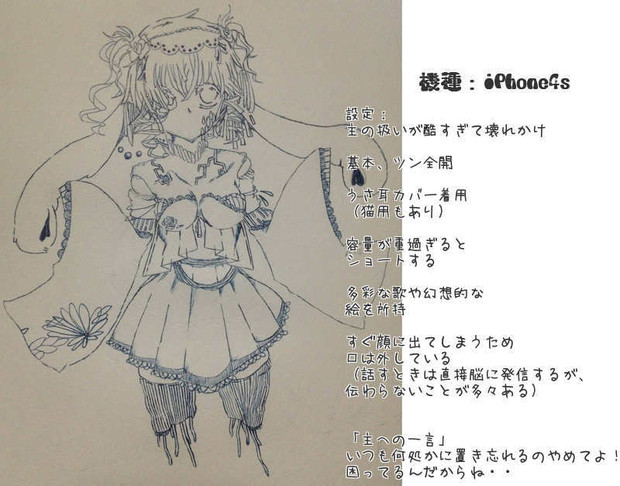 携帯擬人化 繊細ｻﾗﾀﾞ さんのイラスト ニコニコ静画 イラスト