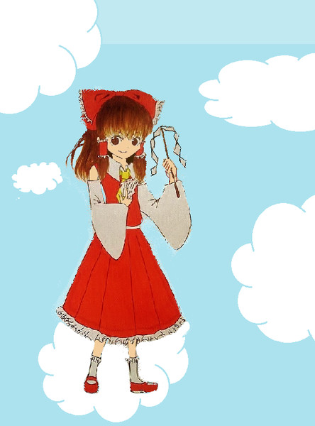 霊夢さん修正版 かーくん さんのイラスト ニコニコ静画 イラスト