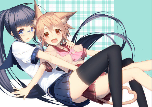 仲良し二人 Ac さんのイラスト ニコニコ静画 イラスト