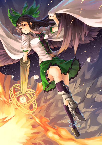 霊烏路空 スコッティ さんのイラスト ニコニコ静画 イラスト