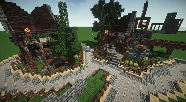 Minecraft 建築中の大聖堂５２ 建築部 As さんのイラスト