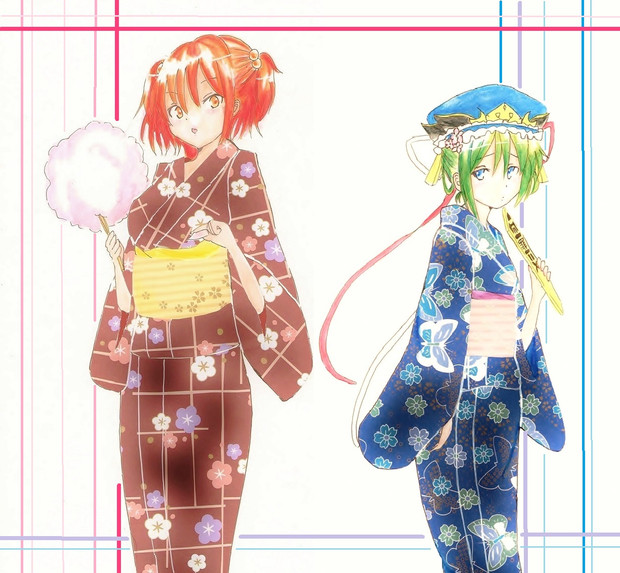 夏といえば浴衣 葉慈姫 さんのイラスト ニコニコ静画 イラスト